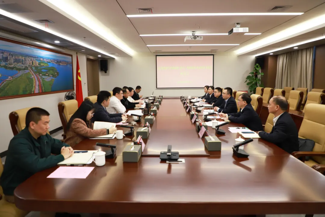 市投資集團(tuán)與中國農(nóng)業(yè)銀行防城港分行座談交流